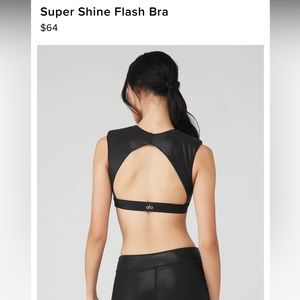 Black ALO sports bra